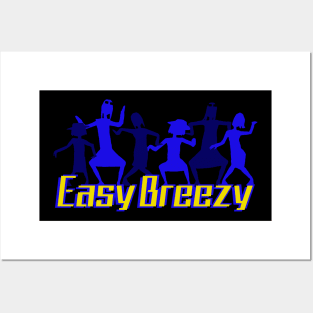 Easy Breezy Posters and Art